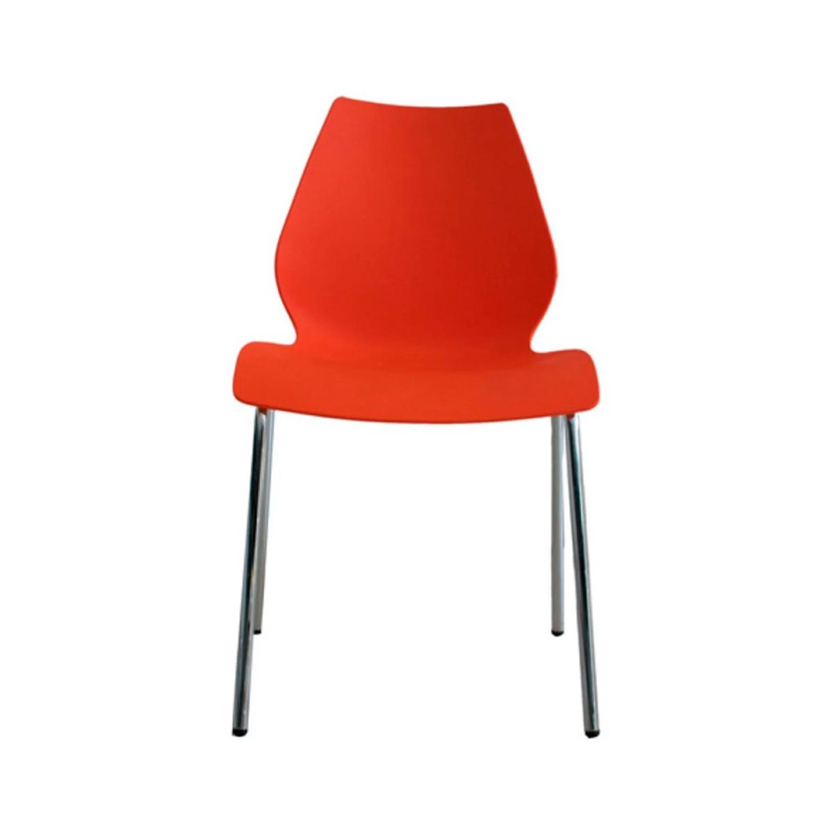 OFIDEAS - Silla De Comedor Diseño Brenda Color Naranja Ofideas