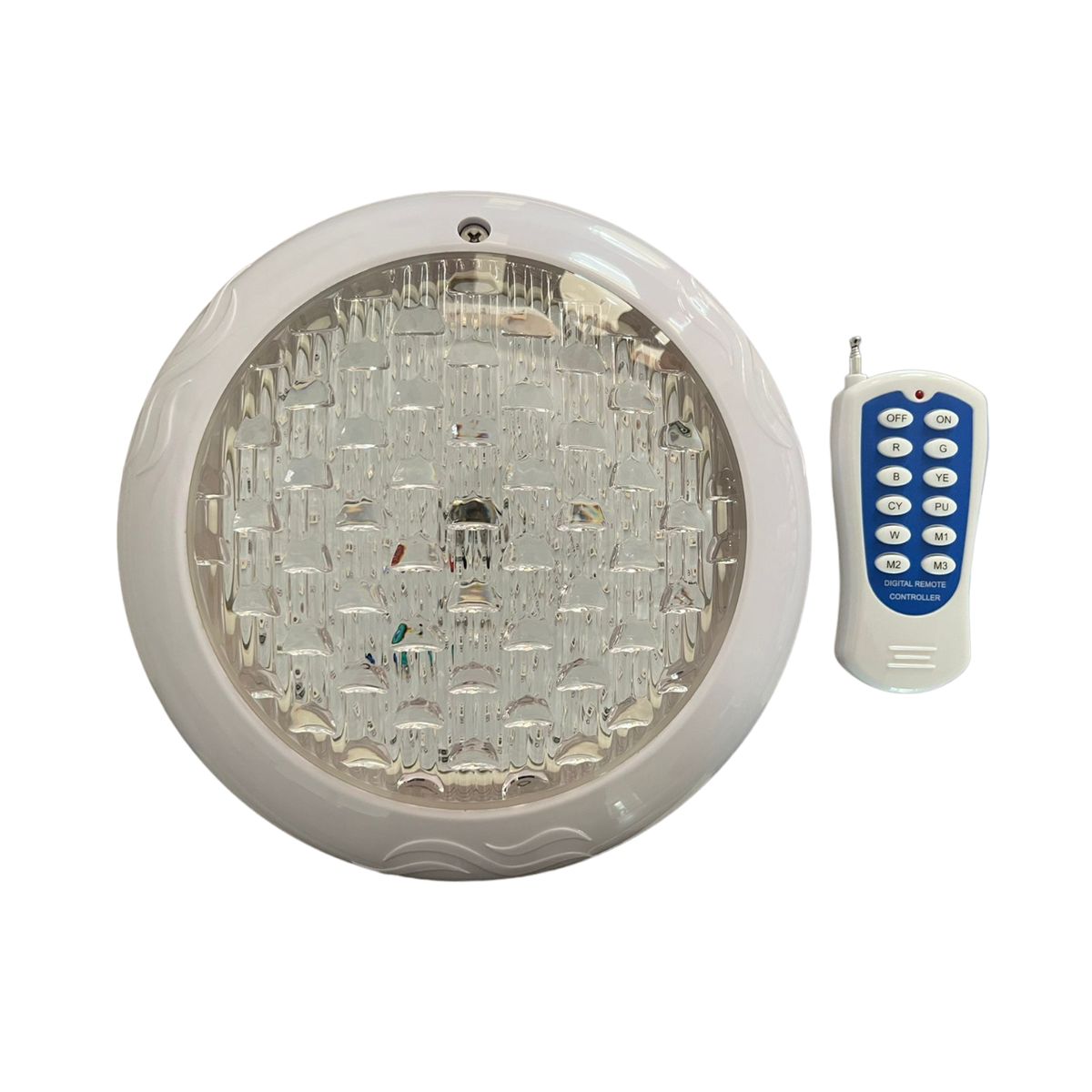 GENERICO - Reflector para piscina de 18W 12V LED luz de color RGB 7 colores