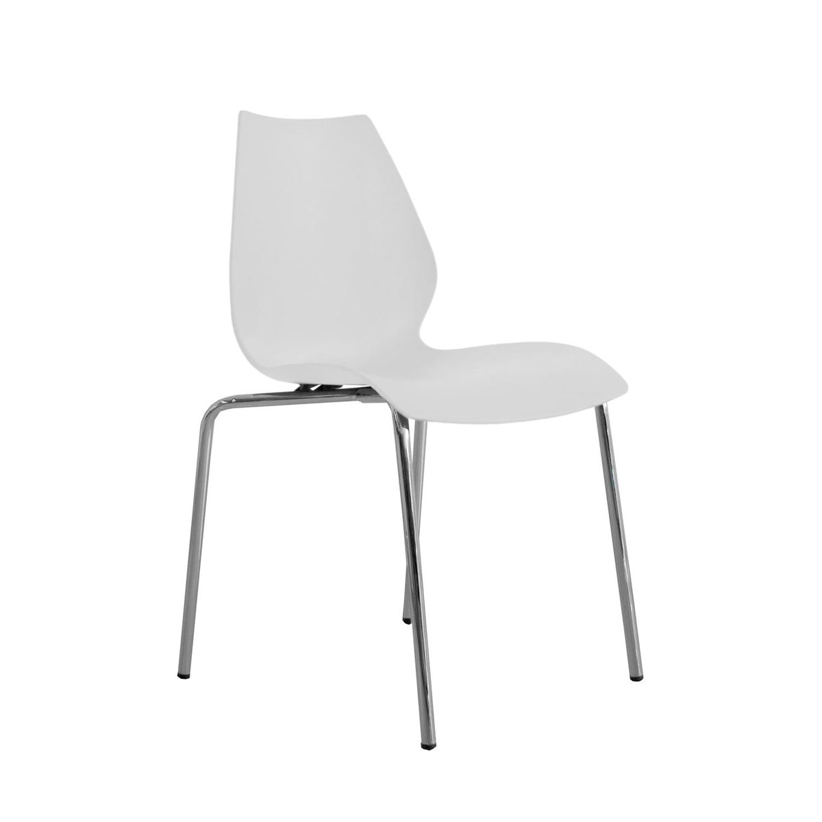 OFIDEAS - Silla De Comedor Diseño Brenda Color Blanco Ofideas