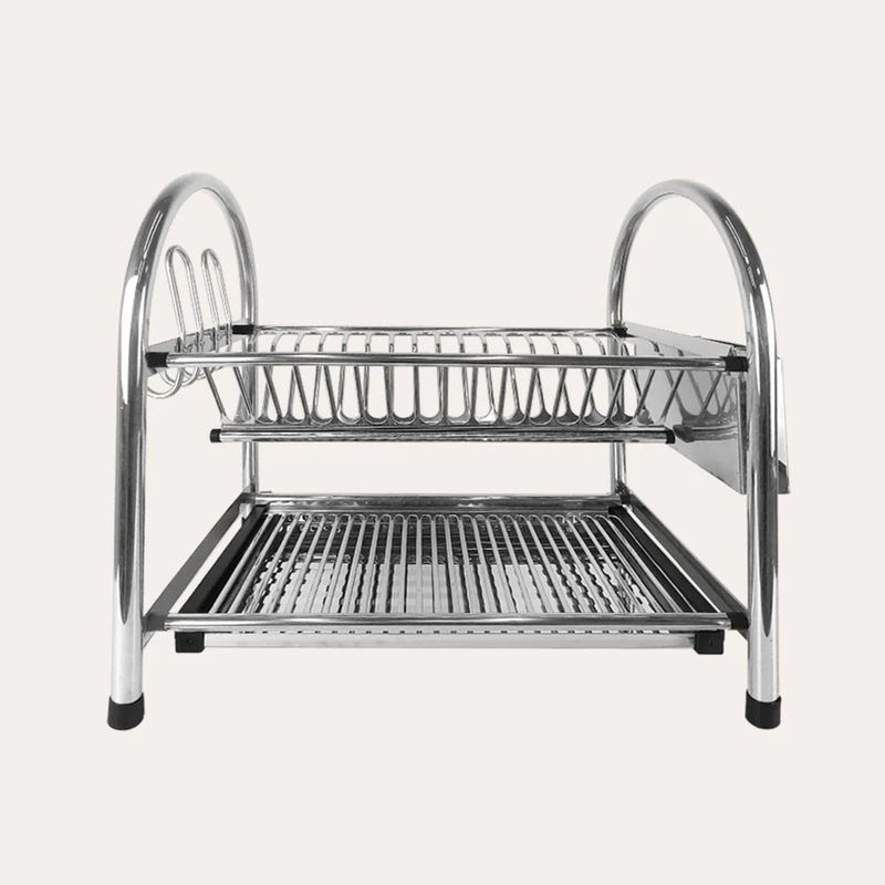 FINEZZA - Escurridor de platos acero inoxidable Finezza FZ-8052-R