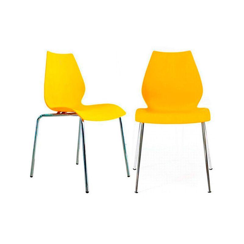 OFIDEAS - Silla De Comedor Diseño Brenda Color Amarillo Ofideas