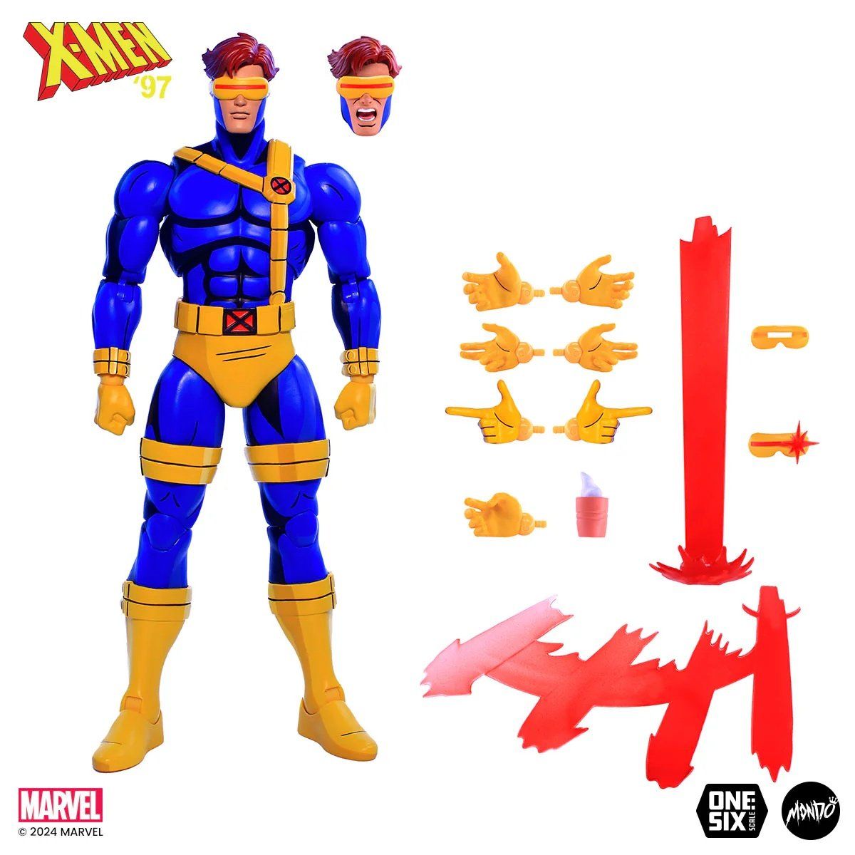 MARVEL - X-Men 97 Ciclope Marvel Animated Cyclops By Mondo 30cm