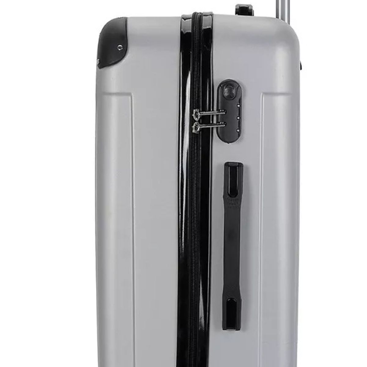 GENERICO - Maleta de Cabina con Clave Carry on 10kg - Plateado