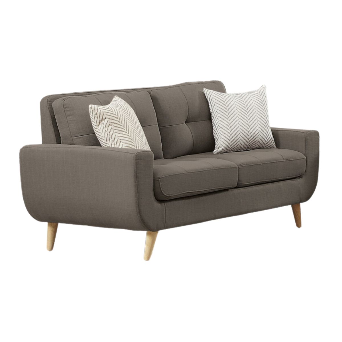 GENERICO - Sofá 2 Cuerpos Berlin - Marrón