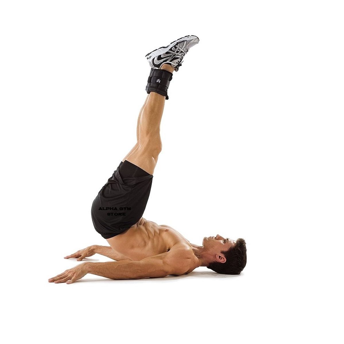 ALPHA GYM - Tobilleras con peso, tobilleras con lastre 1 kg