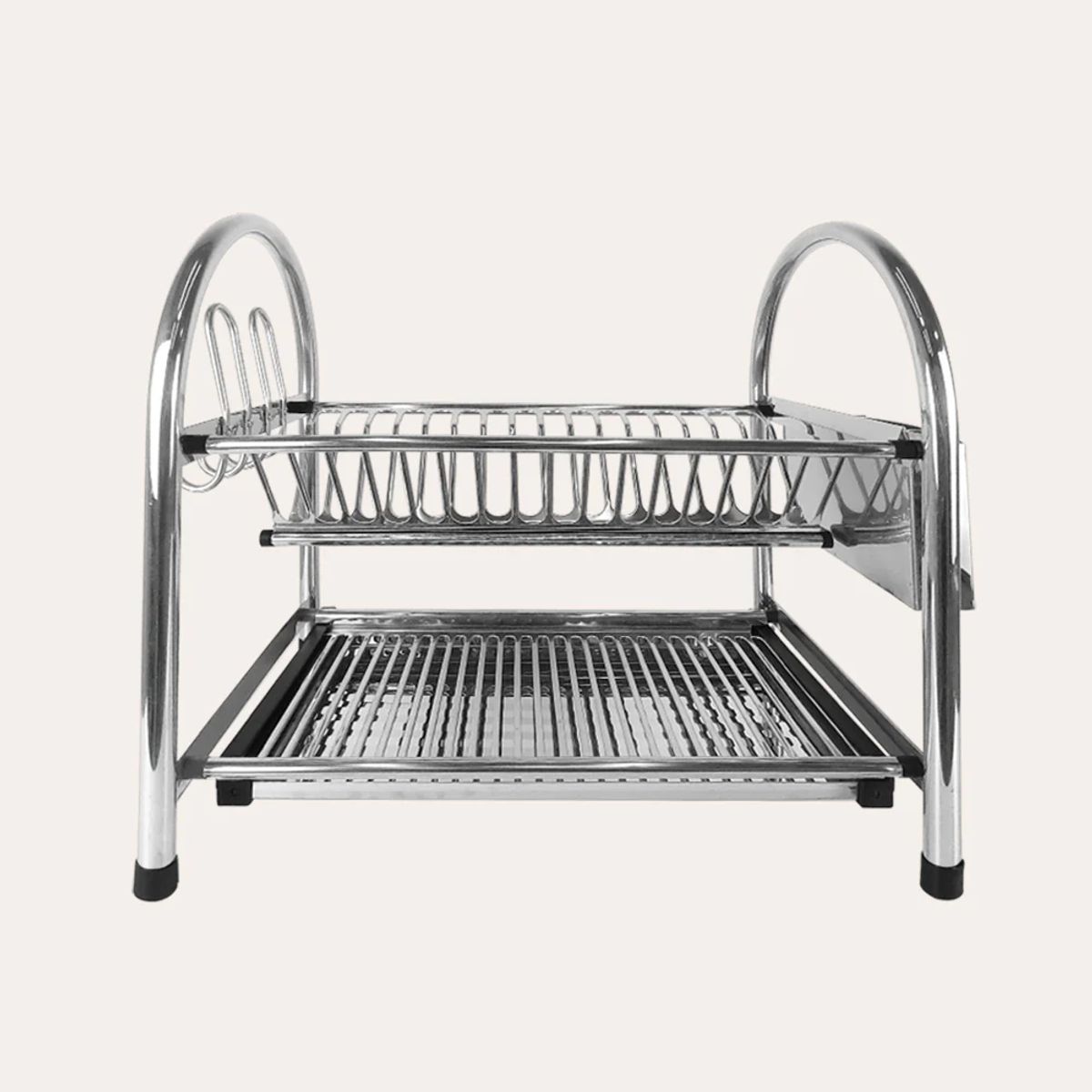 FINEZZA - Escurridor de Platos de Acero Inoxidable FZ-8052-R