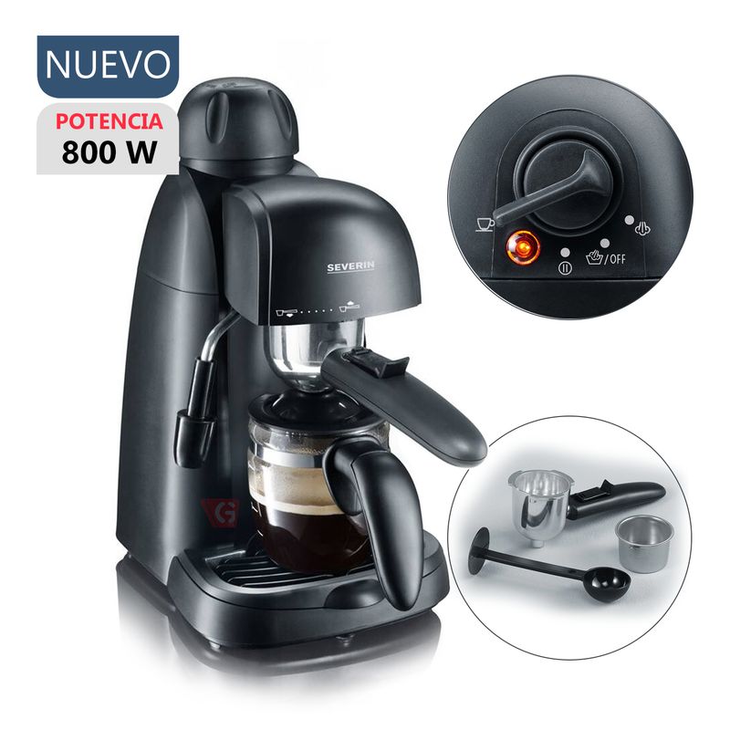 SEVERIN - Cafetera Espresso KA 5978