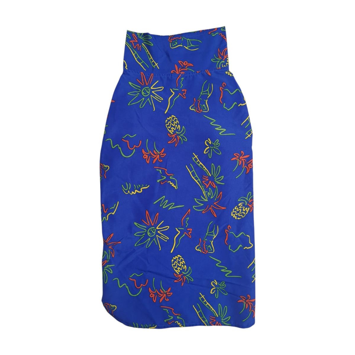 PRETTY CAN - Camisa hawaiana para perros - Azul -Talla 6