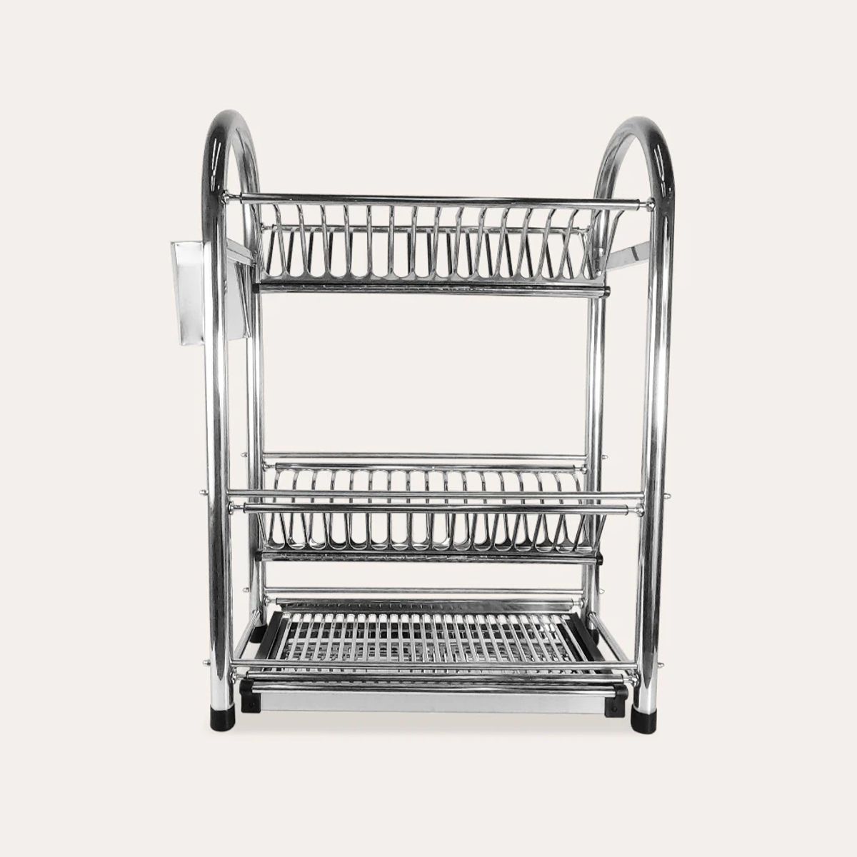 FINEZZA - Escurridor de Platos de Acero Inoxidable FZ-8050-R