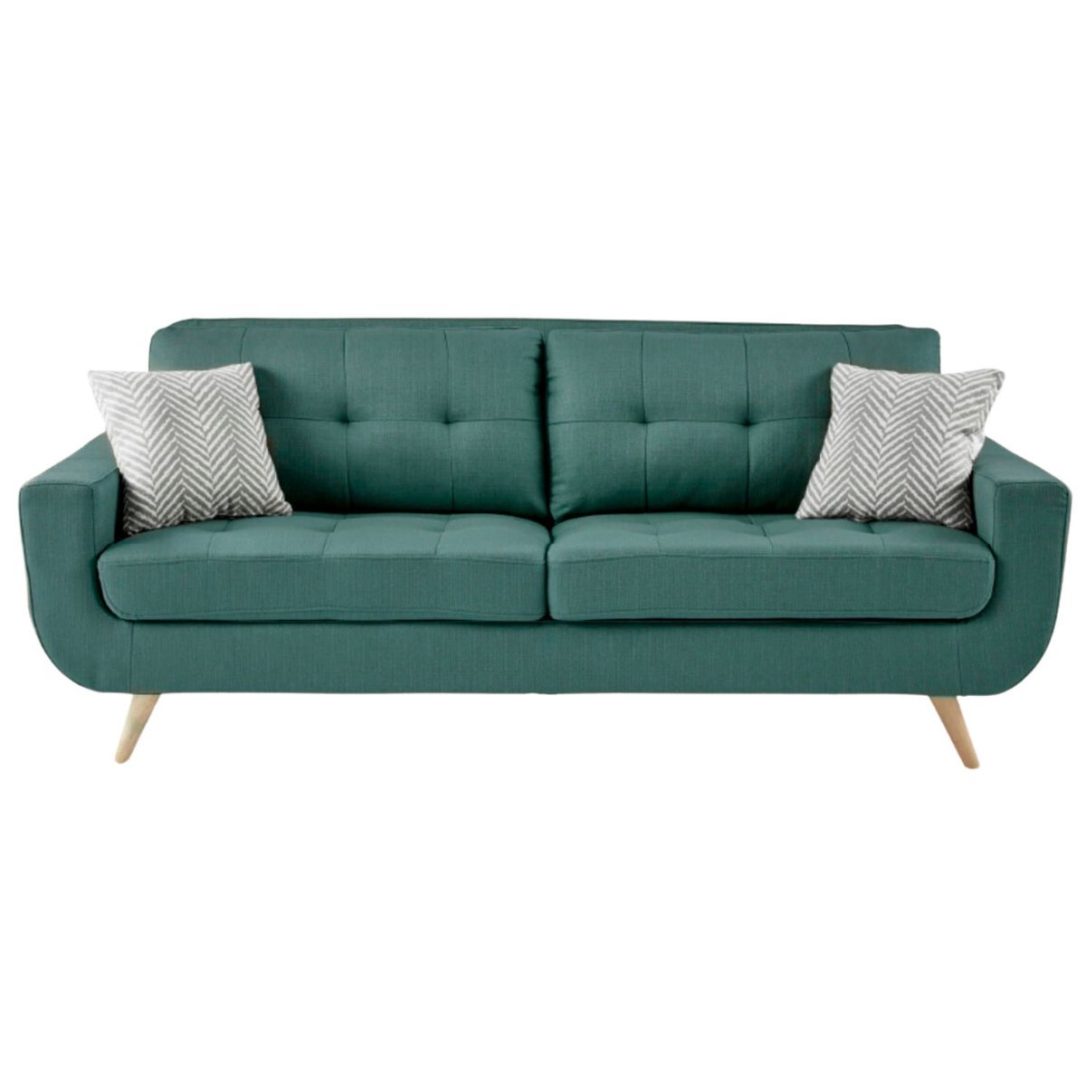 GENERICO - Sofá 3 Cuerpos Berlin - Turquesa