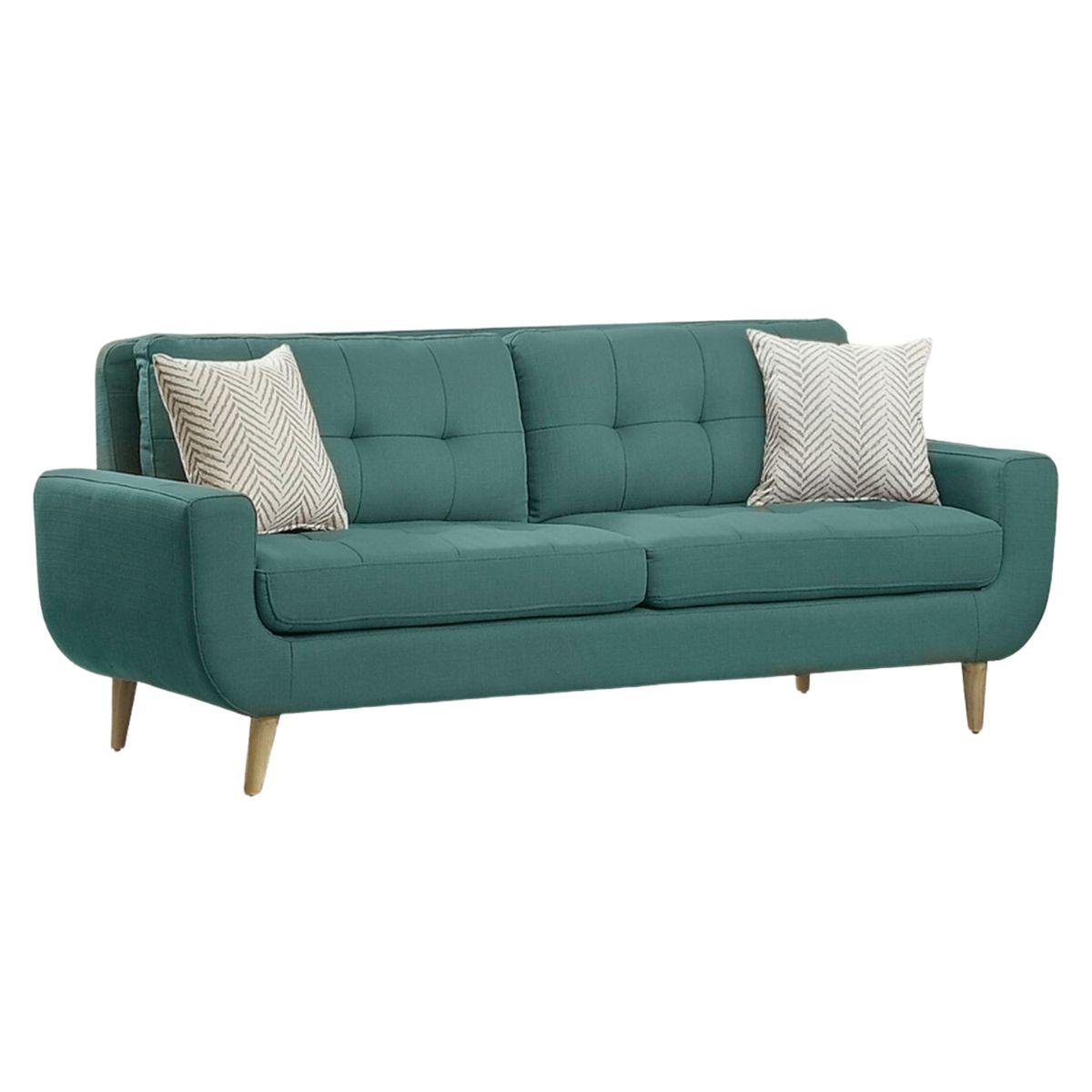 GENERICO - Sofá 3 Cuerpos Berlin - Turquesa