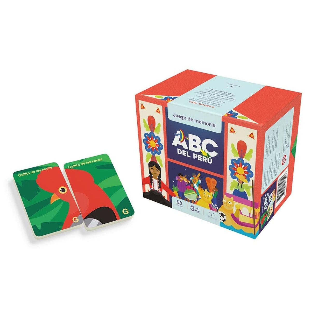 PICHONCITO - Juego de memoria ABC DEL PERÚ