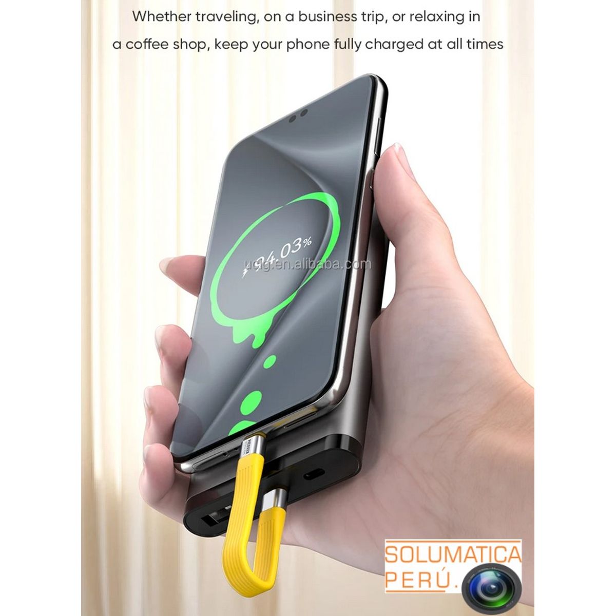 GENERICO - Cable Tipo C Llavero Corto - 20Gbps 100W - Carga Rapida y datos