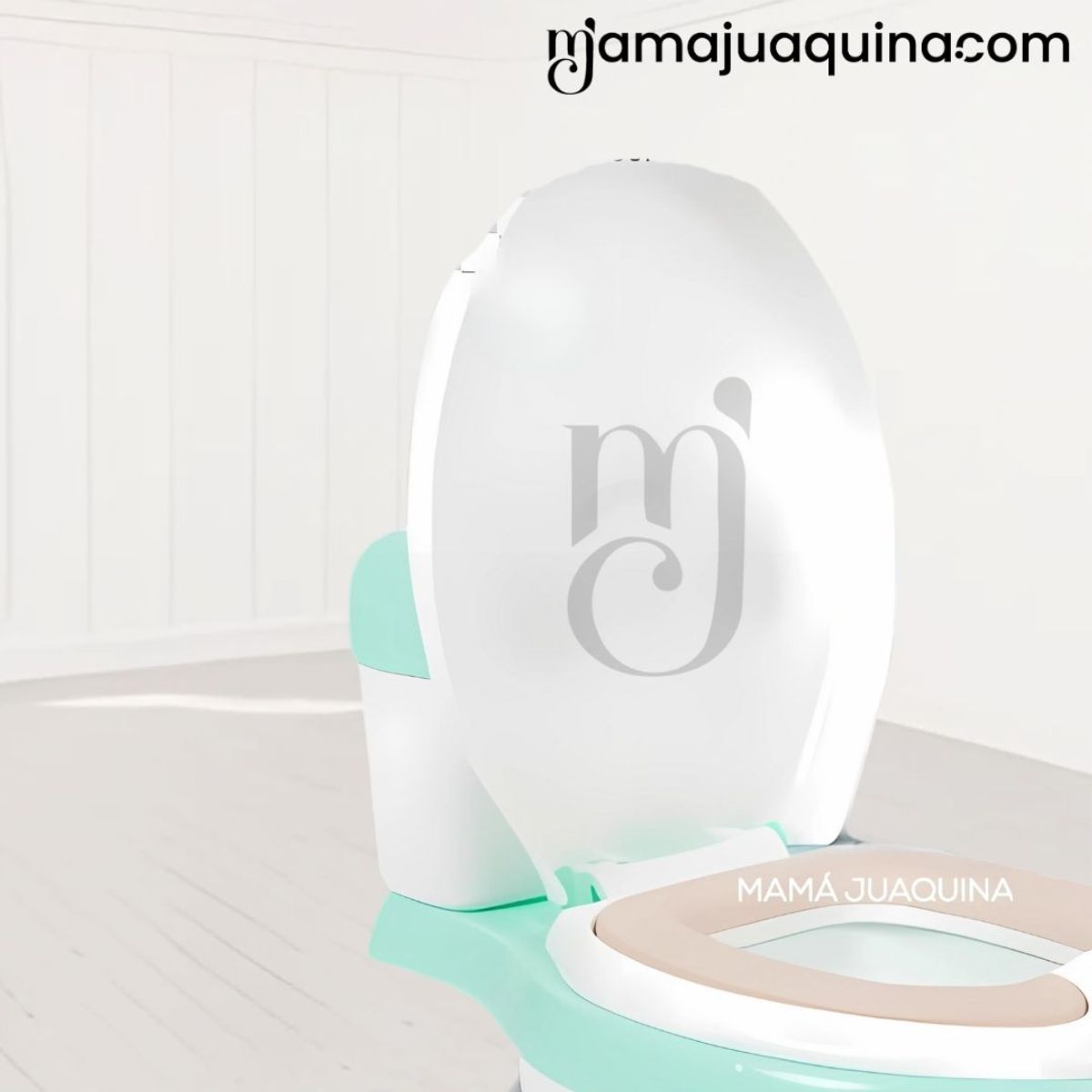 BABY HAPPY - Baño Interactivo para Niños «PUPPY» Menta