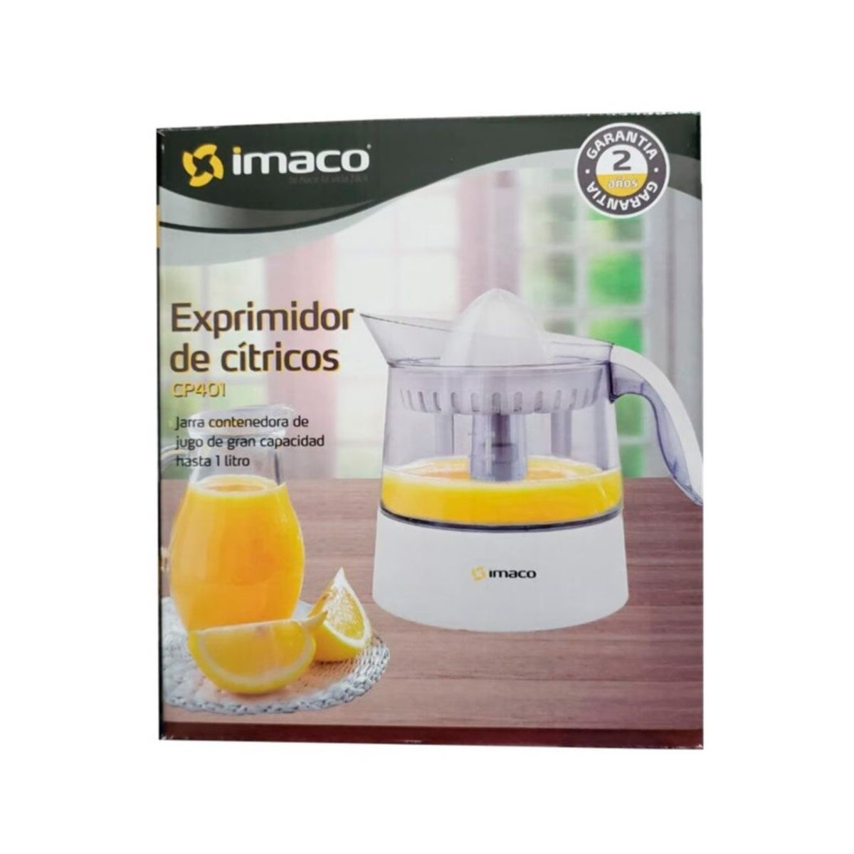 EXPRIMIDOR DE CITRICO IMACO 1 LITRO- BLANCO CP401 Horizontal, marca Imaco - Foto 2