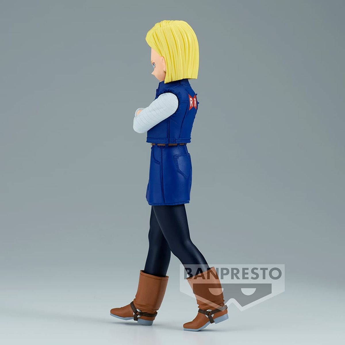BANPRESTO - FIGURA COLECCIONABLE DE DRAGON BALL Z SOLID EDGE WORK ANDROID 18