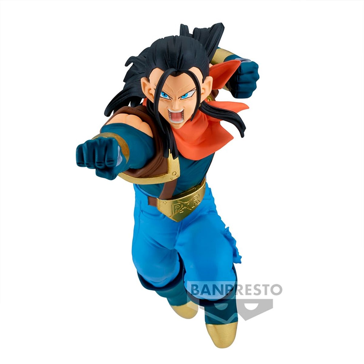 BANPRESTO - FIGURA COLECCIONABLE DE DRAGON BALL GT MM SUPER 17 VS SS GOKU