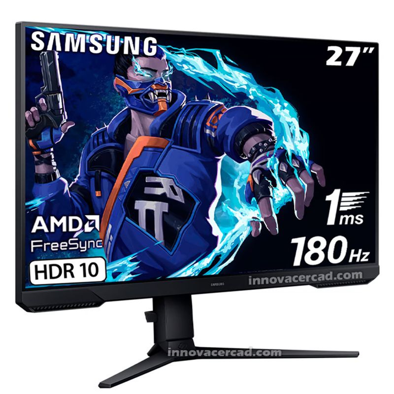 SAMSUNG - Monitor Samsung Odyssey G3 LS27DG300ELXPE 27 VA Full HD 180Hz, 1MS