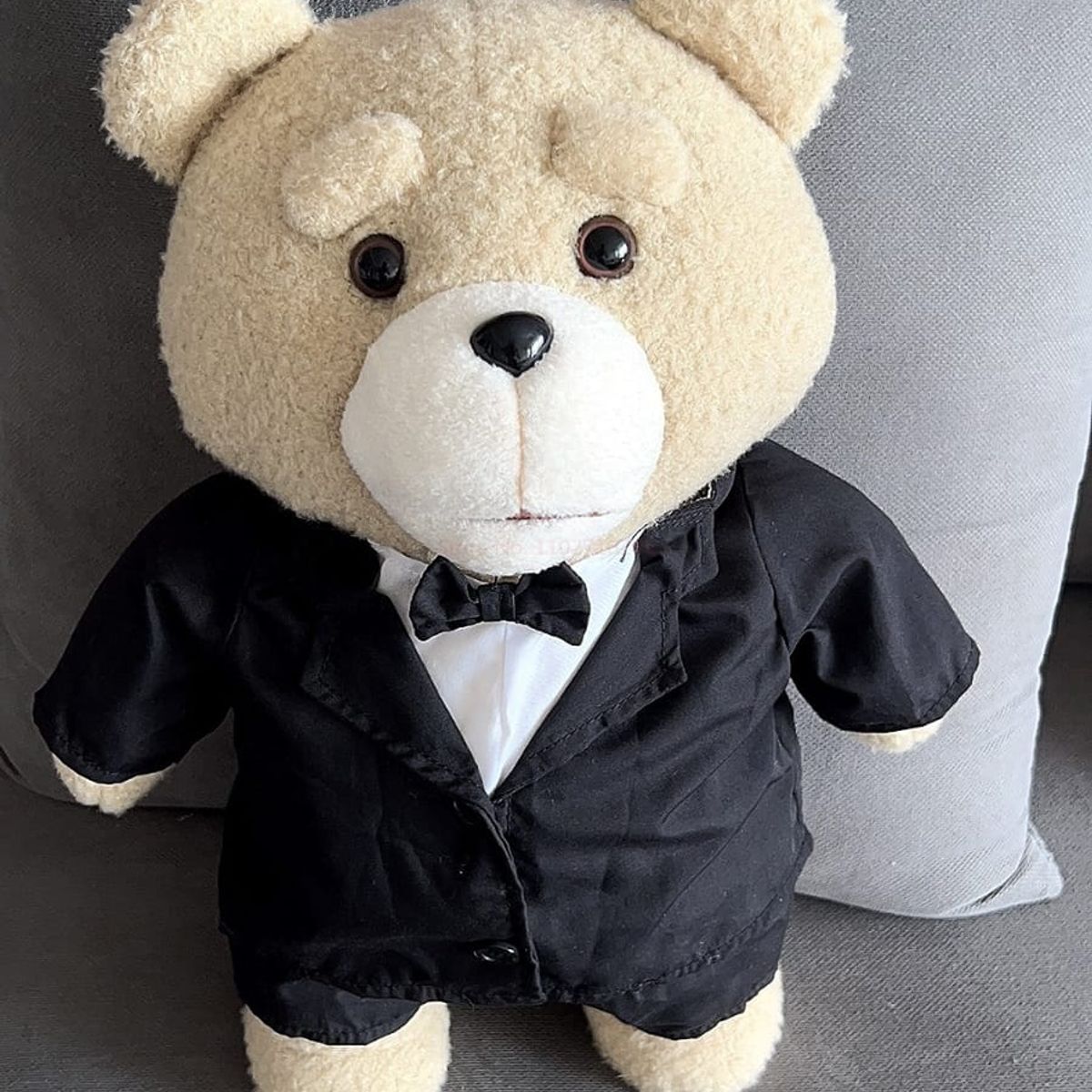 GENERICO - PELUCHE OSO TED CON TERNO- IMPORTADO