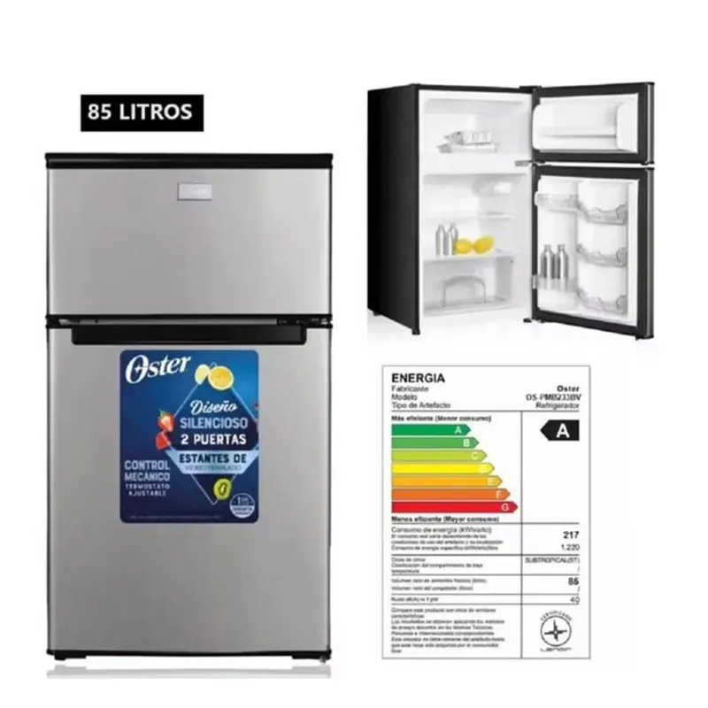 OSTER - Frigobar OSTER 85L OS-PMB233BV Silver