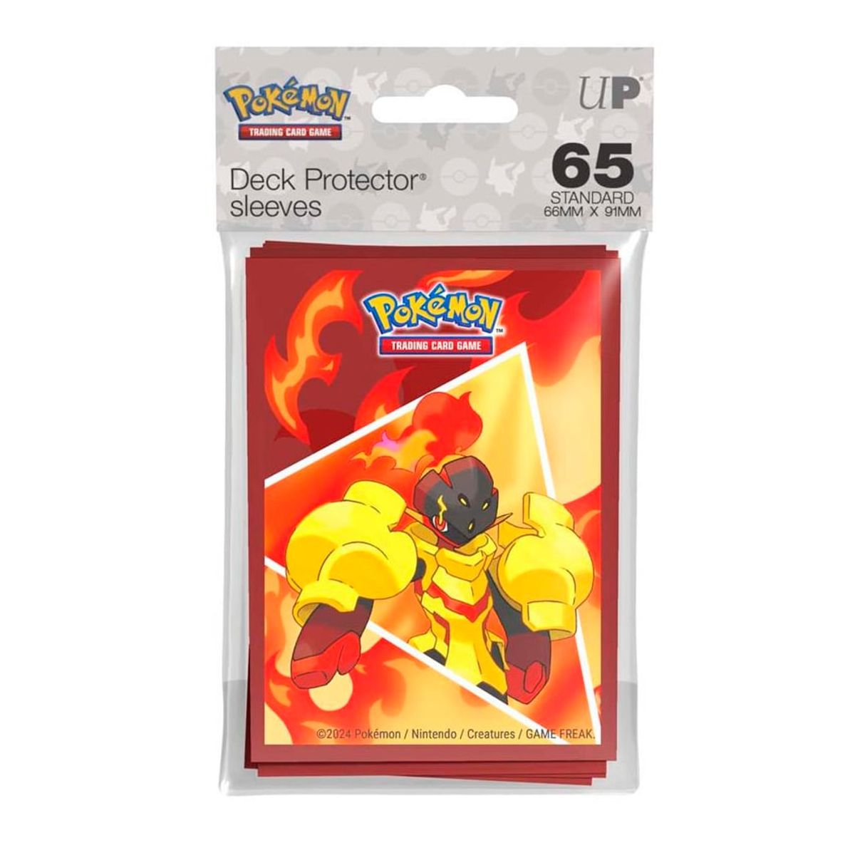 ULTRA PRO - FUNDAS STANDARD POKEMON PROTECTOR SLEEVES 65CT DECK ARMAROUGE ULTRA PRO