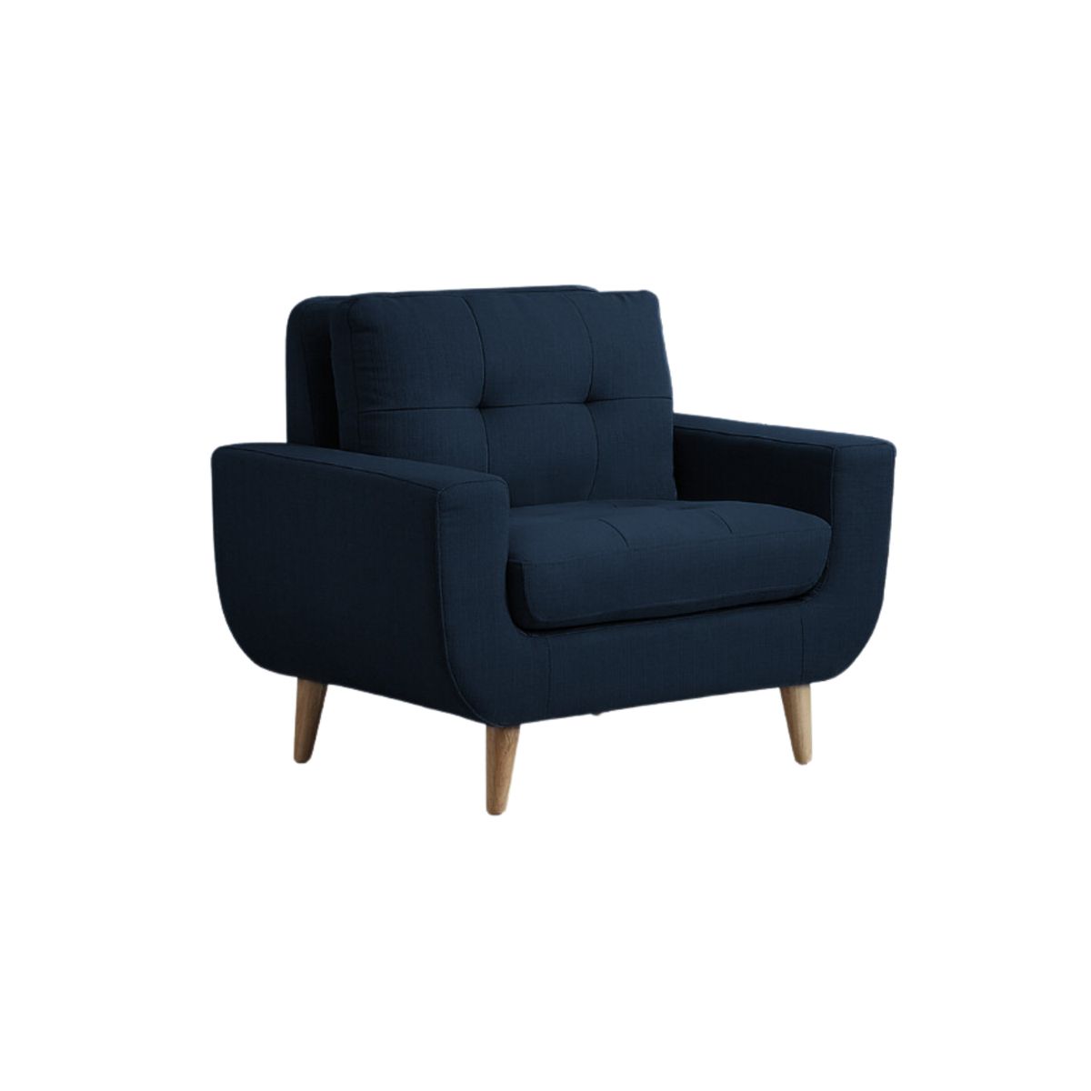 GENERICO - Sofá 1 Cuerpo Berlin - Azul Oscuro