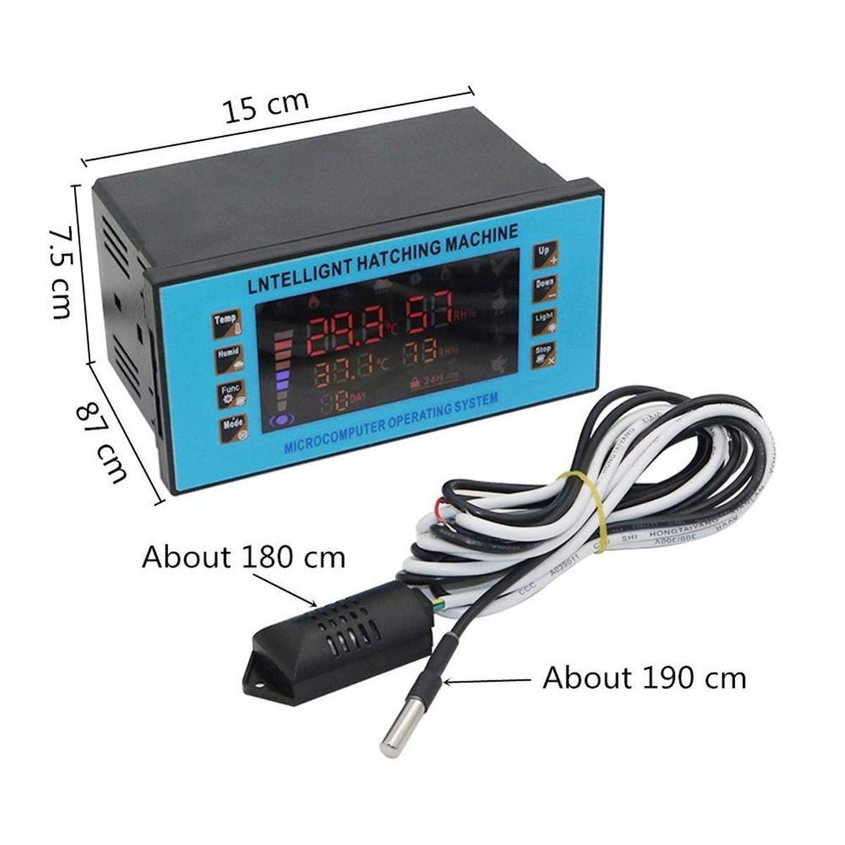 GENERICO - CONTROLADOR TERMOSTATO XM-18S PARA INCUBADORA DE HUEVOS