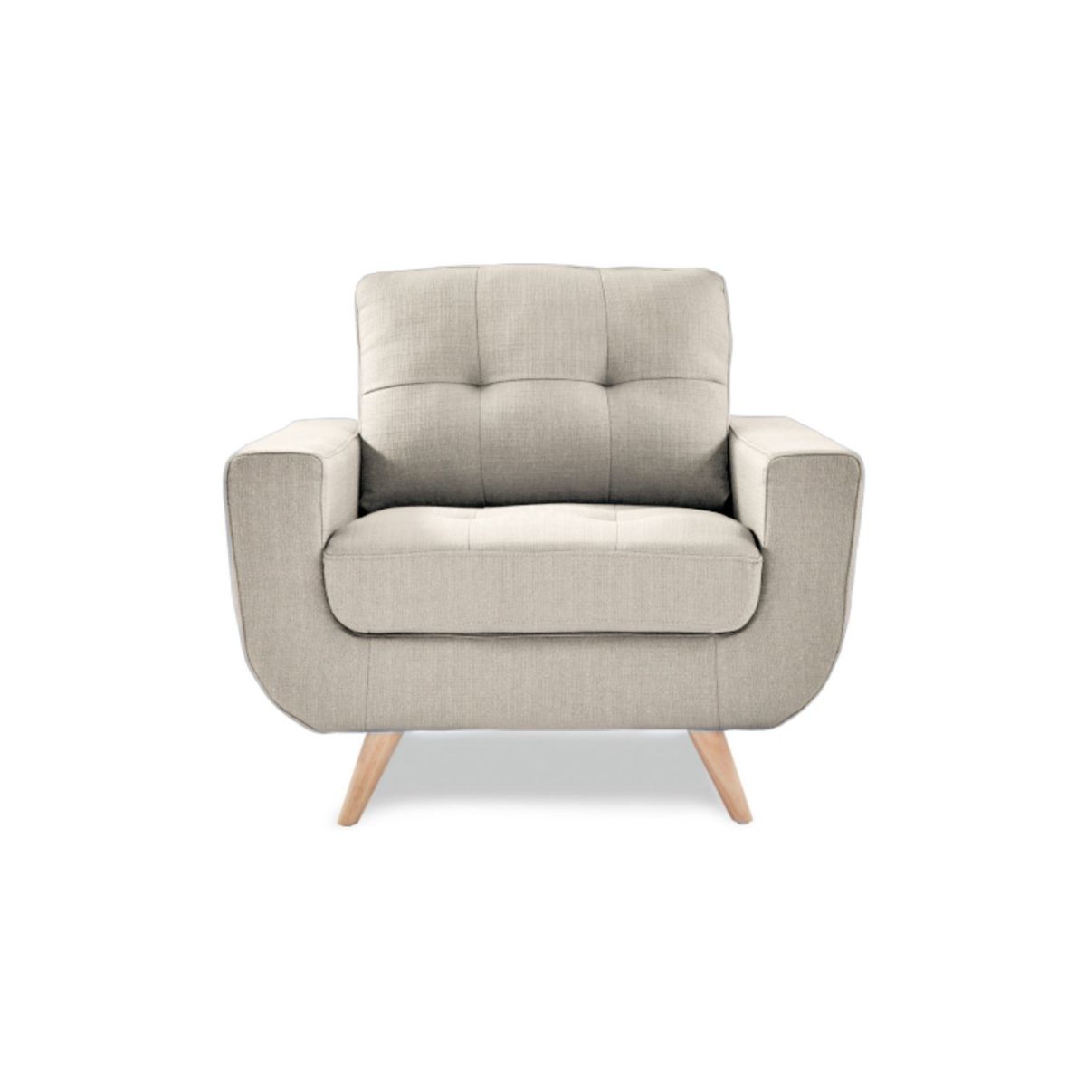 GENERICO - Sofá 1 Cuerpo Berlin - Blanco