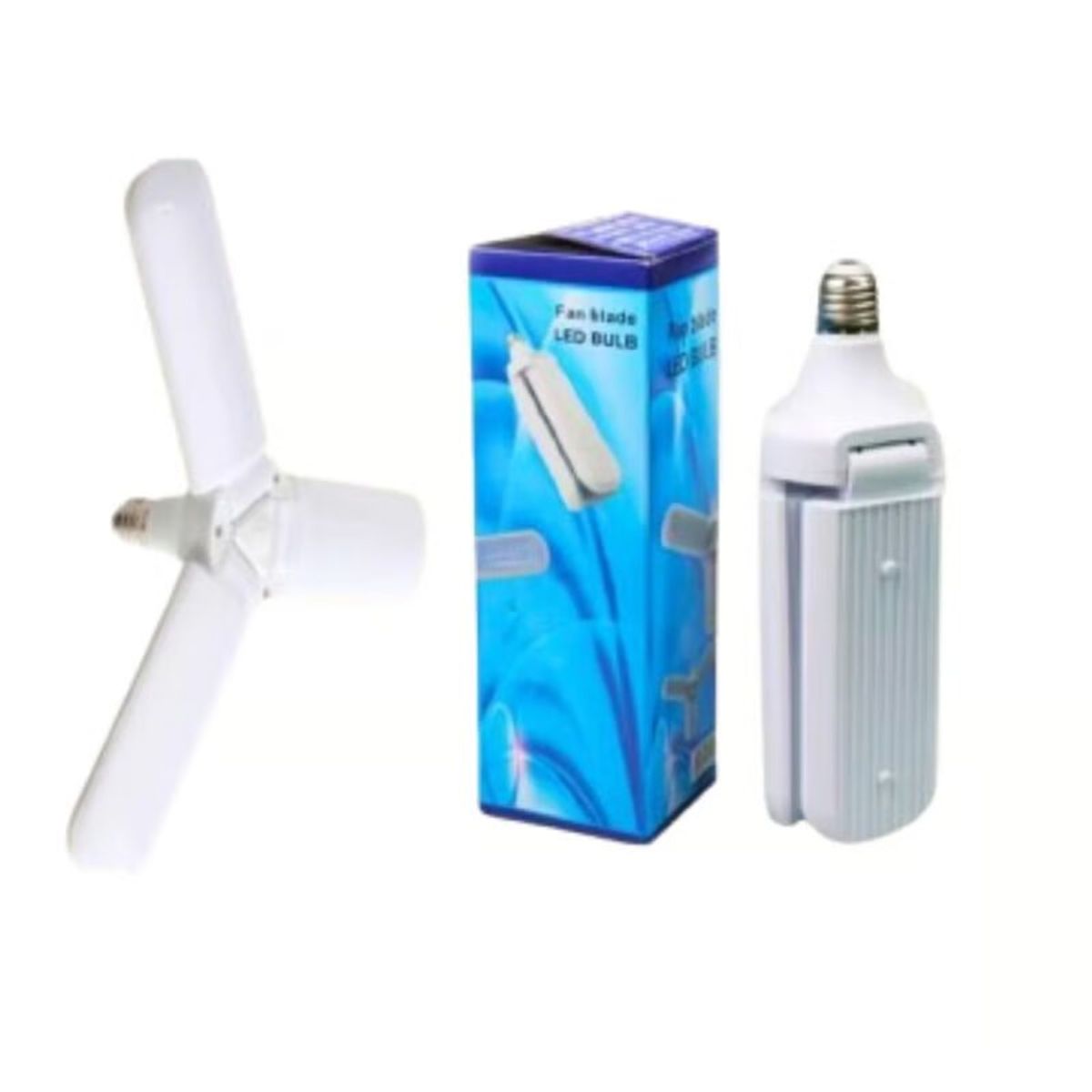 GENERICO - FOCO LED  DE 45W DE ALTA POTENCIA  3 ASPAS LUZ BLANCA