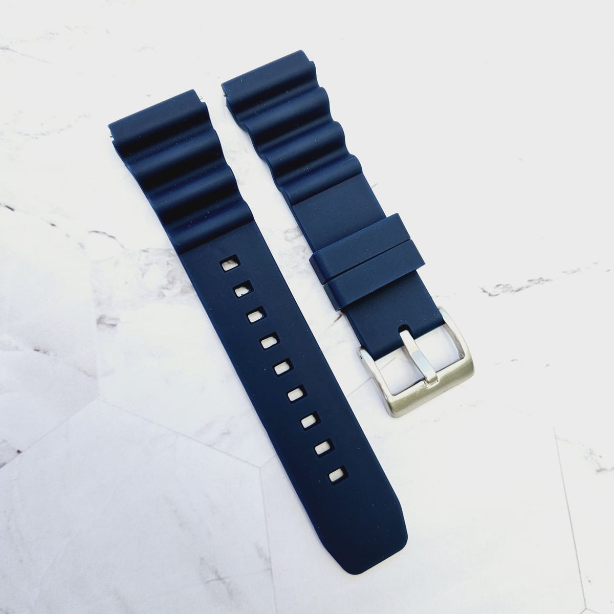 GENERICO - Correa Silicona SGN para Reloj - 20mm Universal - Azul