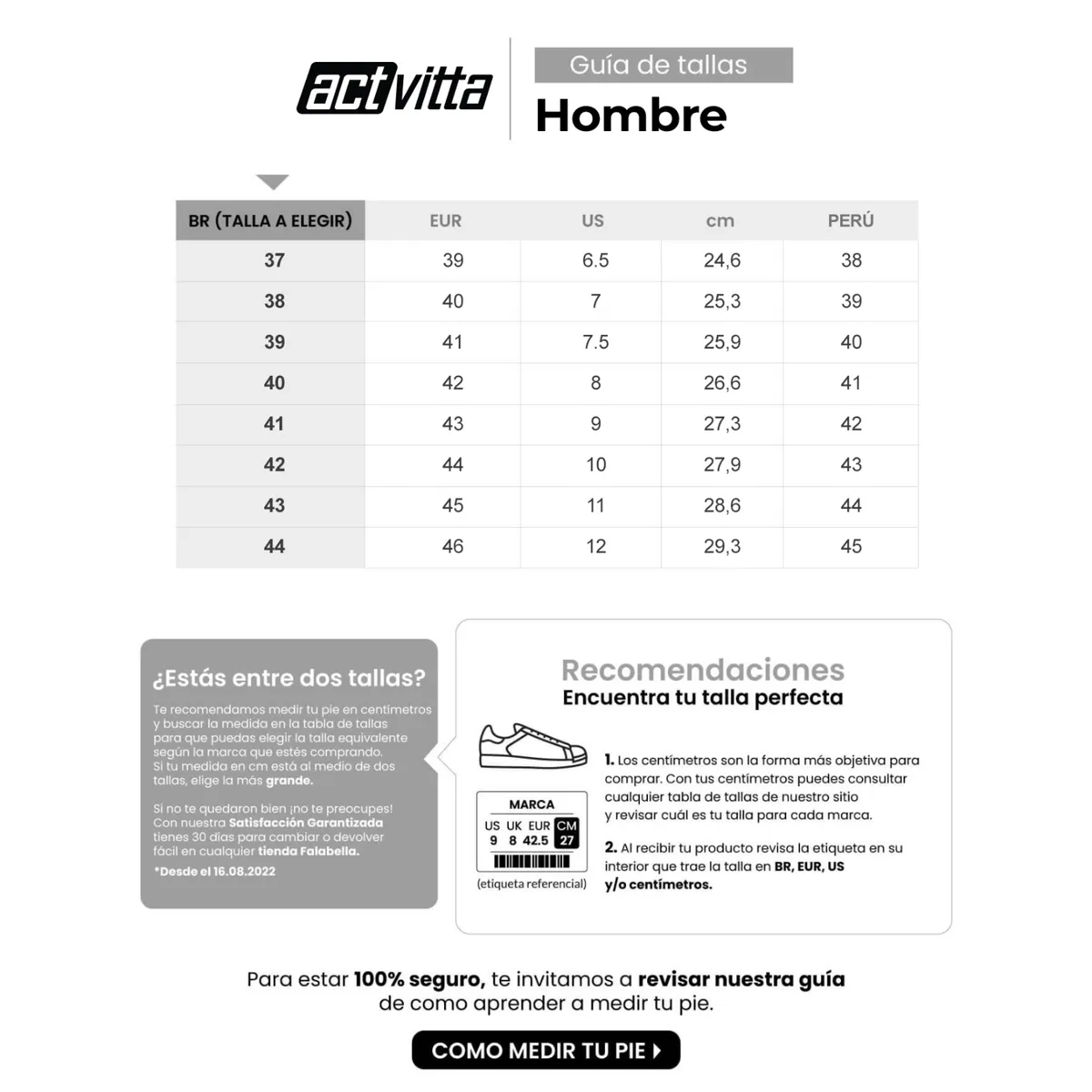 ACTVITTA - Zapatillas Outdoor Para Hombre Actvitta