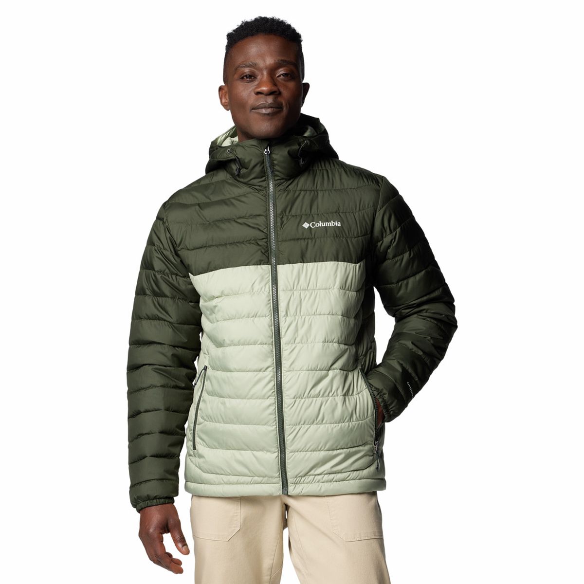 COLUMBIA - Casaca Columbia Hombre Powder Lite Ii Verde COLUMBIA