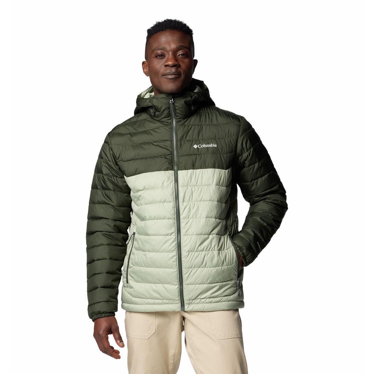 COLUMBIA - Casaca Columbia Hombre Powder Lite Ii Verde COLUMBIA