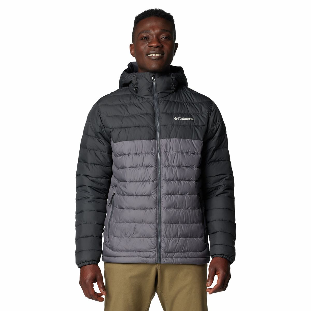 COLUMBIA - Casaca Columbia Hombre Powder Lite Ii Gris COLUMBIA