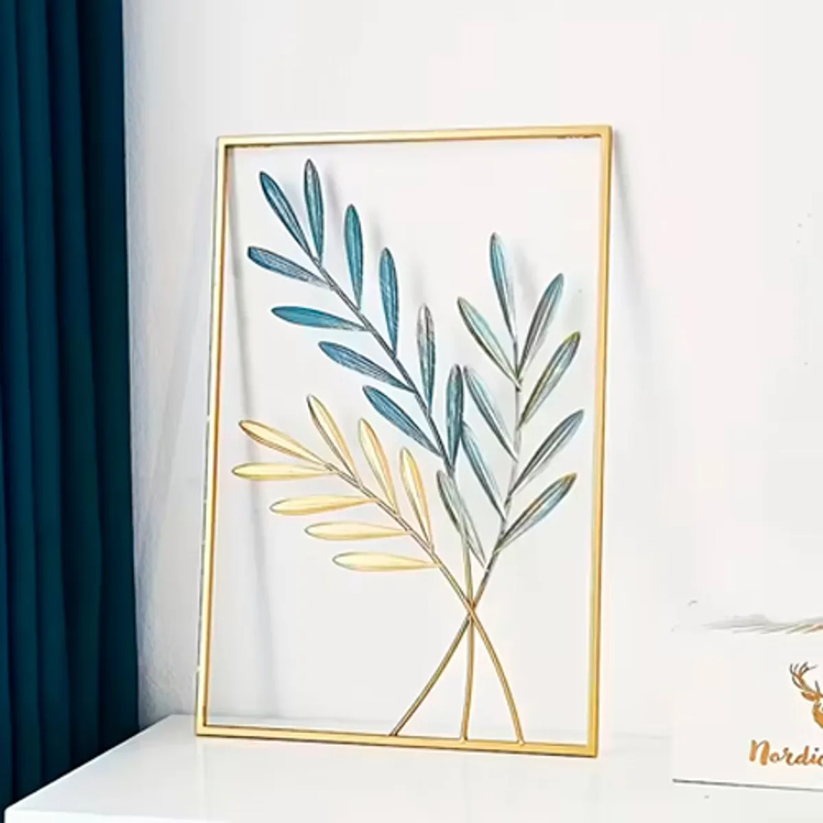 GENERICO - Adorno de Pared de Metal  Estilo Elegante para tu Hogar N°2