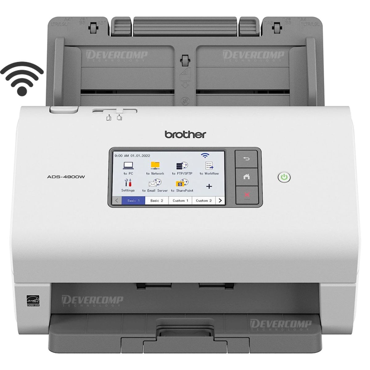 BROTHER - Escaner Brother ADS-4900W USB Wifi Duplex ADF