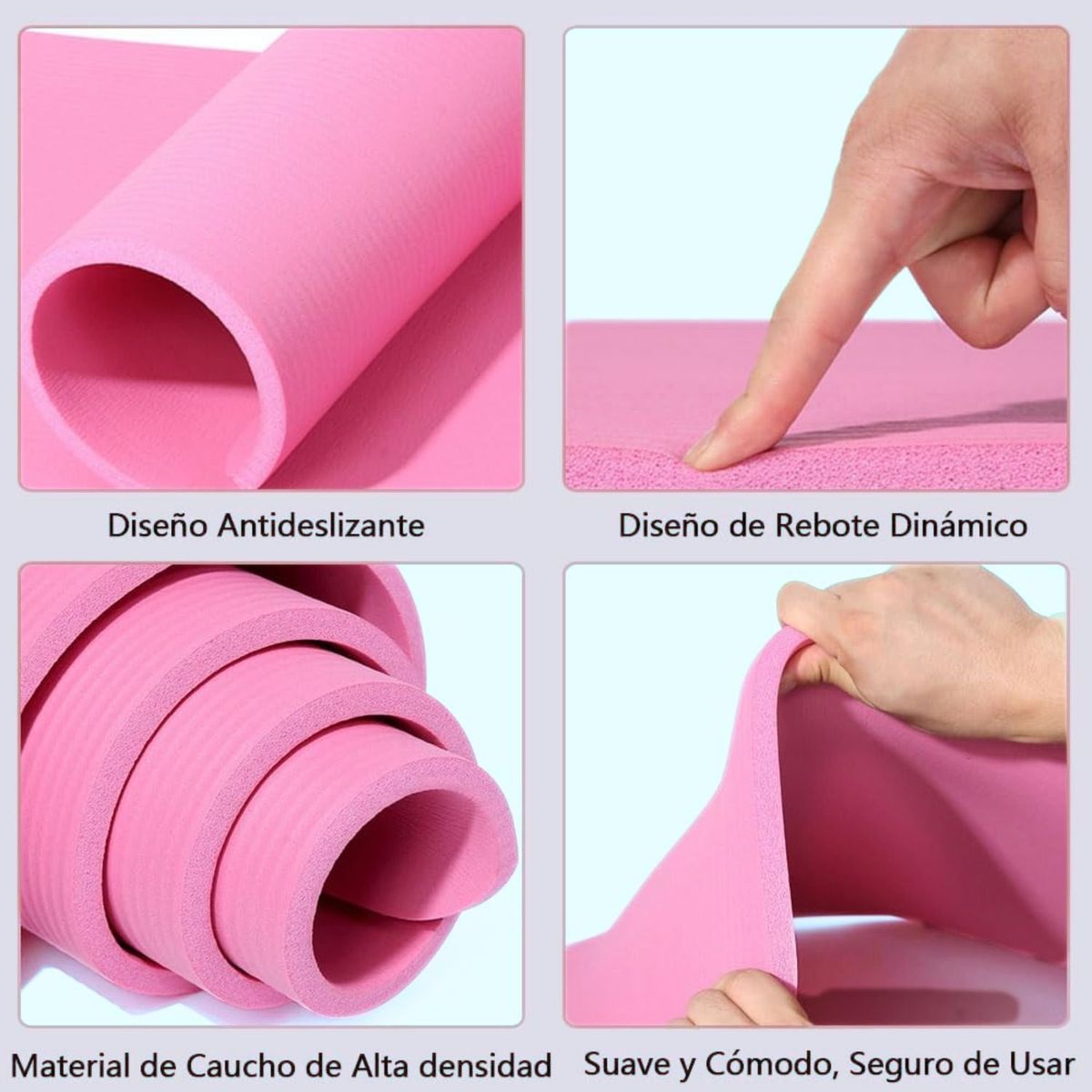 XTREME SPORT - Set Mat de Yoga 10mm + Pelota de Yoga 65cm + Aro de Pilates