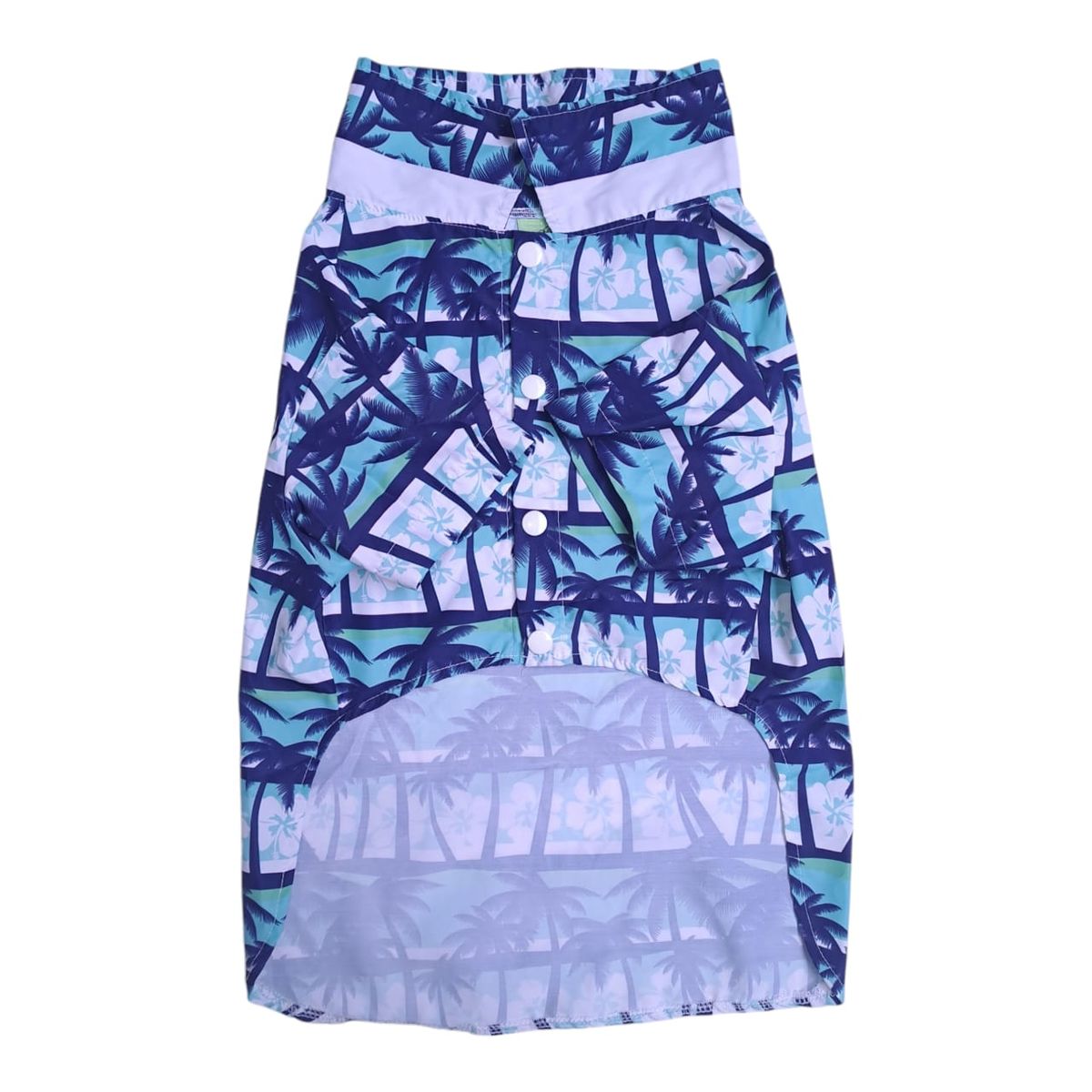 PRETTY CAN - Camisa para Bulldog inglés - Amarillo/Azul -Talla 4