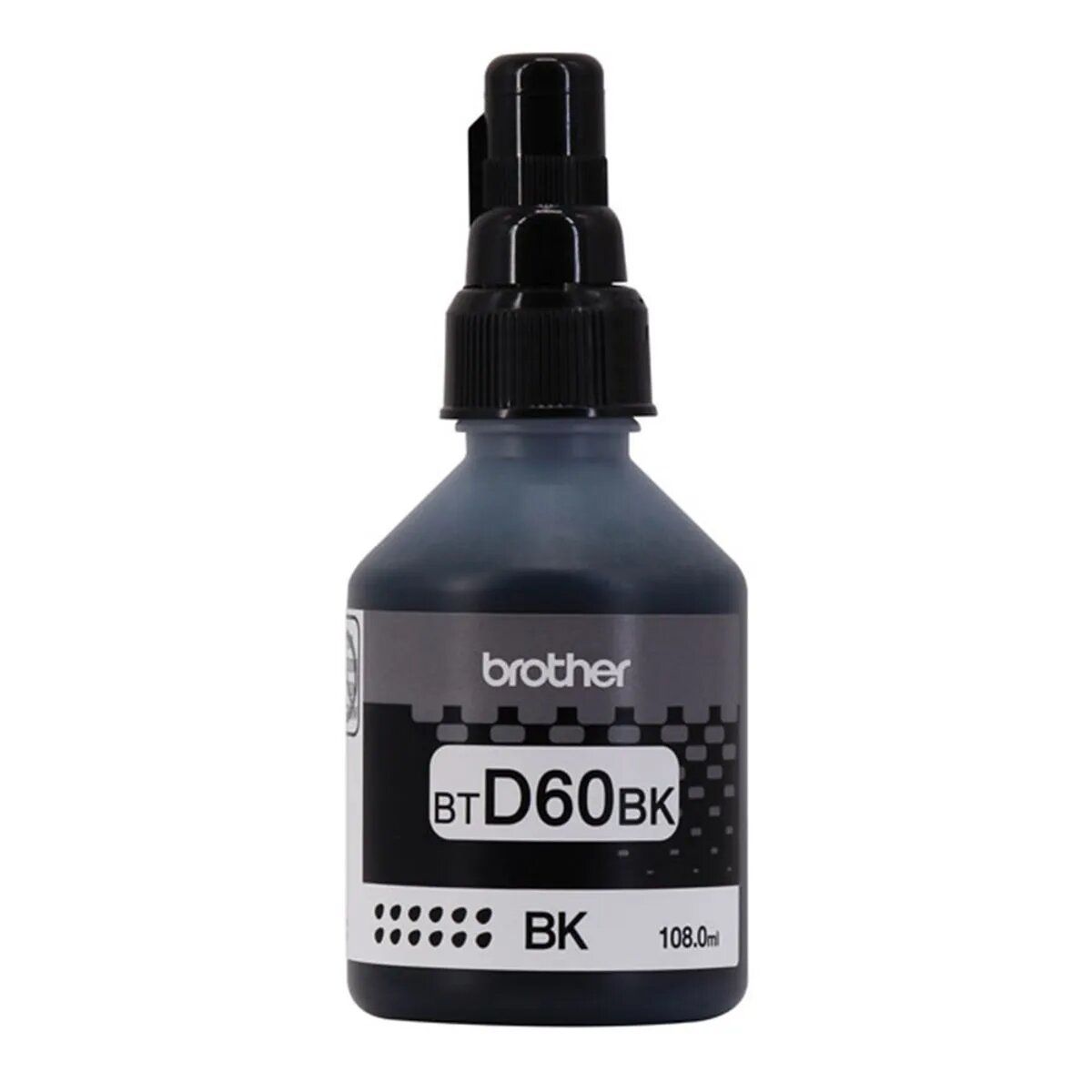 BROTHER - Botella de Tinta Brother BTD60BK Negro rinde 6500 páginas