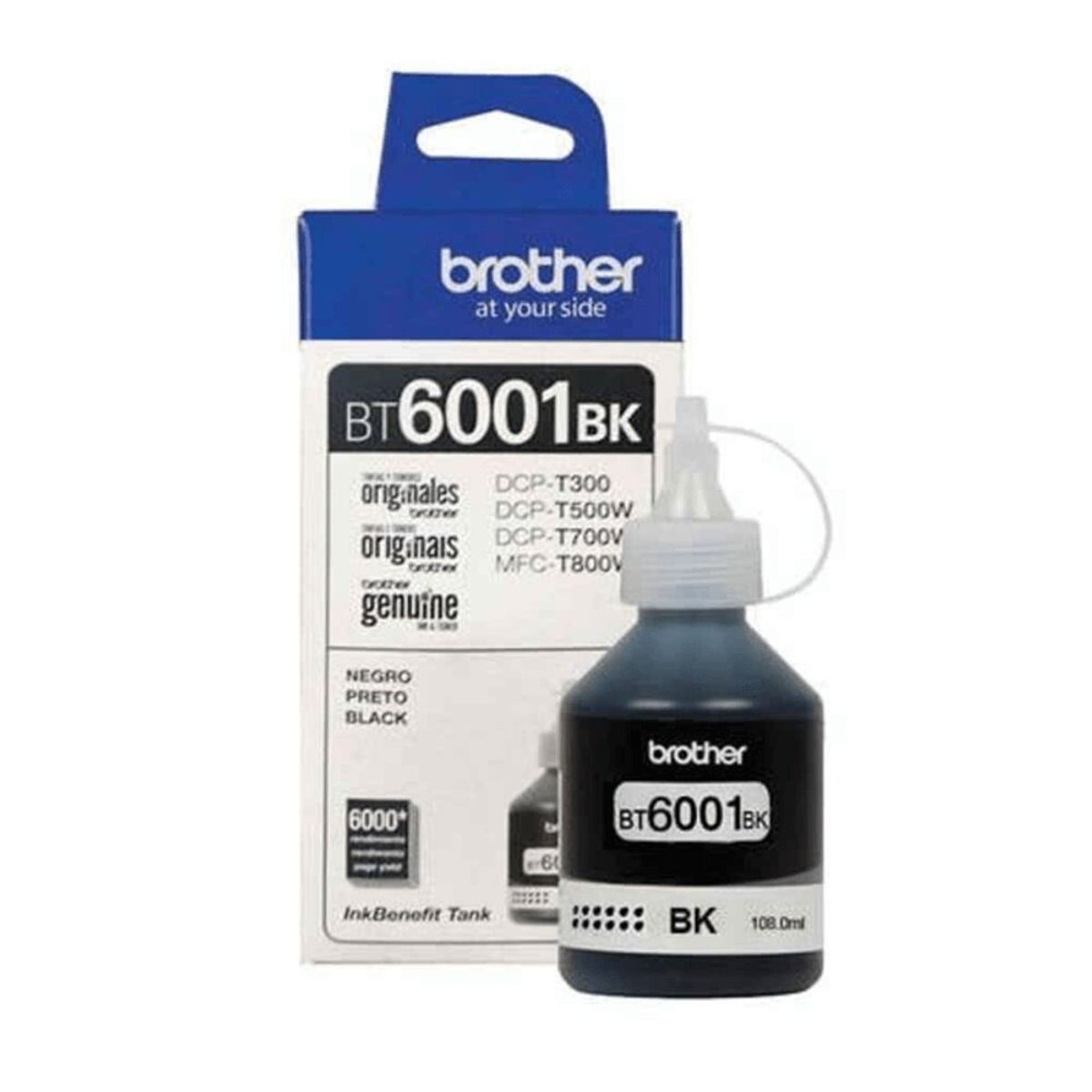 BROTHER - Tinta Brother BT-6001BK