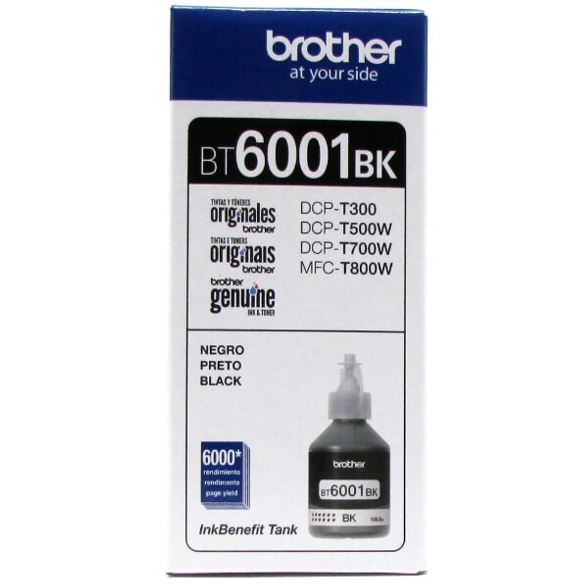 BROTHER - Tinta Brother BT-6001BK