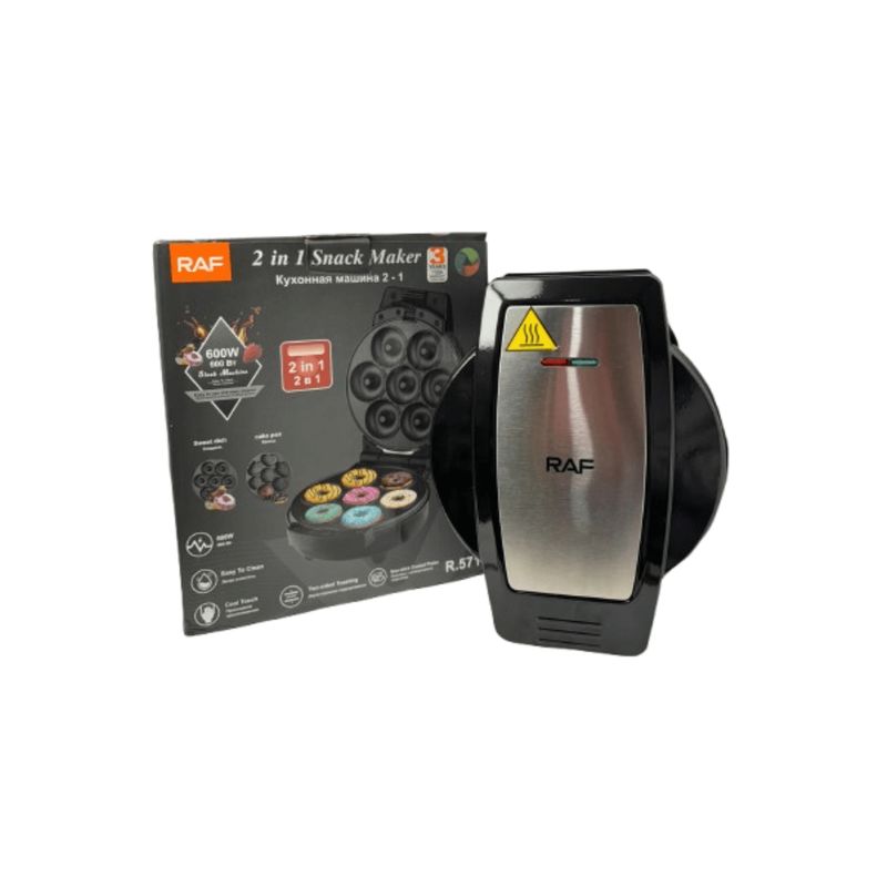 RAFF - Exclusiva Maquina 2 en 1 para donas - RAFF