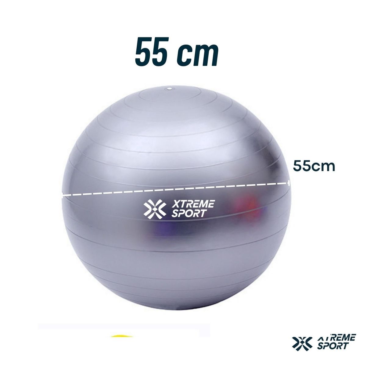 XTREME SPORT - Set Mat de Yoga 4mm + Pelota de Yoga 55cm + Aro de Pilates