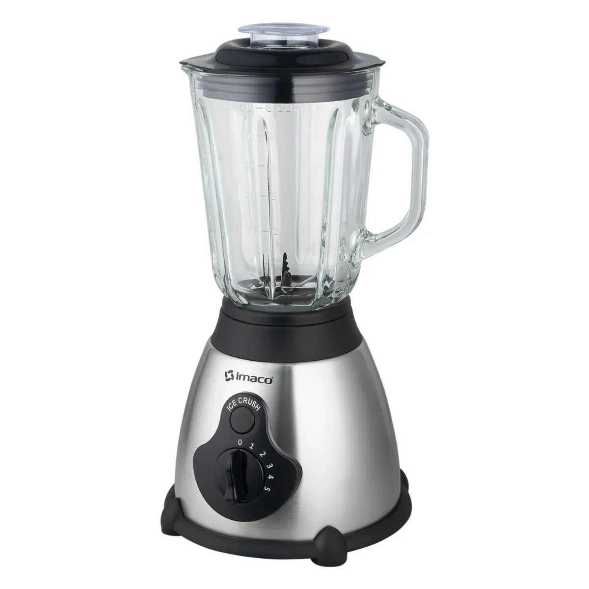 IMACO - LICUADORA IMACO 5 VELOCIDADES 450W ACERO - BLS509