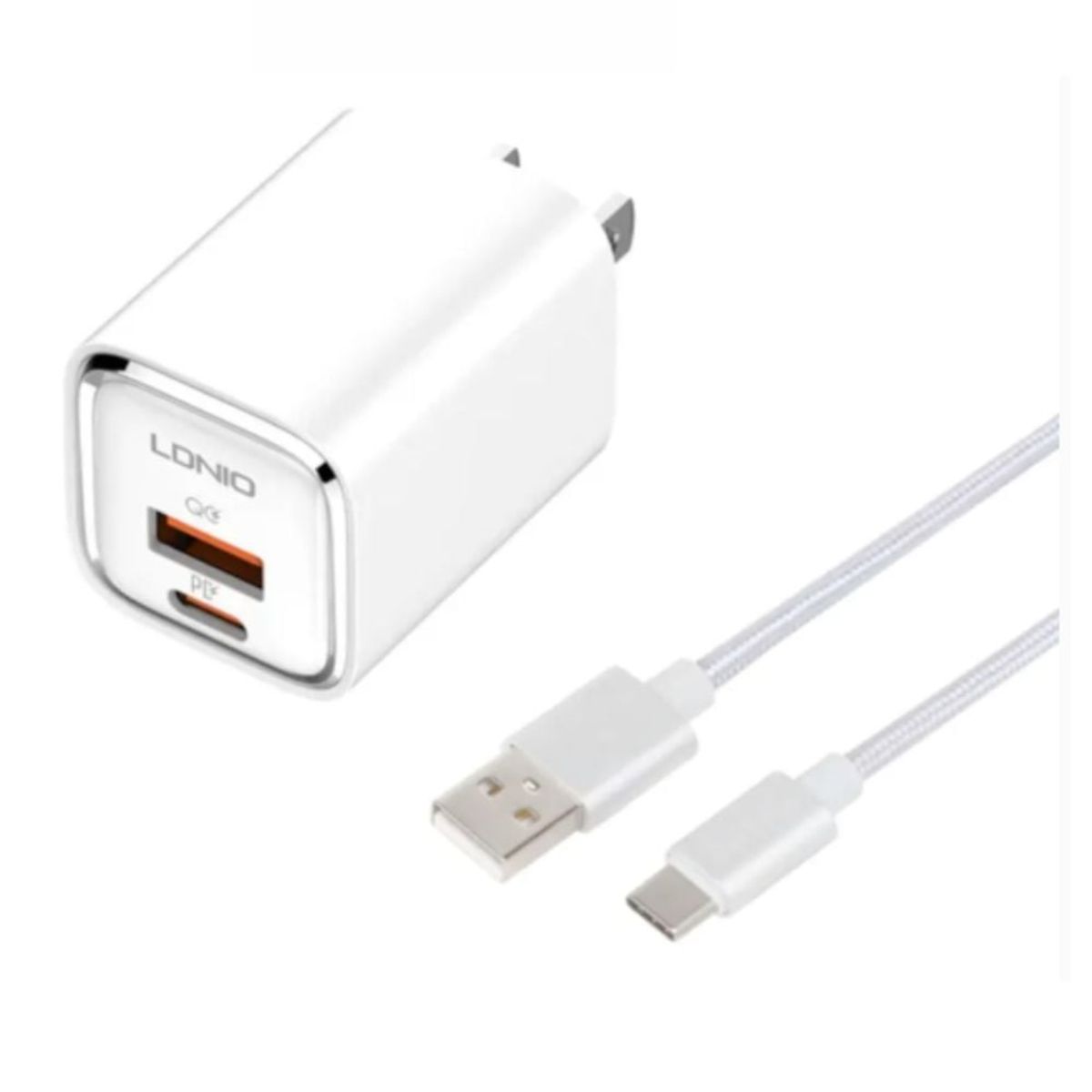 LDNIO - Cargador de Carga Rápida 30W LDNIO A2317C USB a USB-C