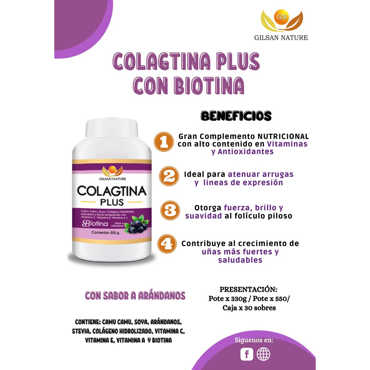GENERICO - COLAGTINA 550GR