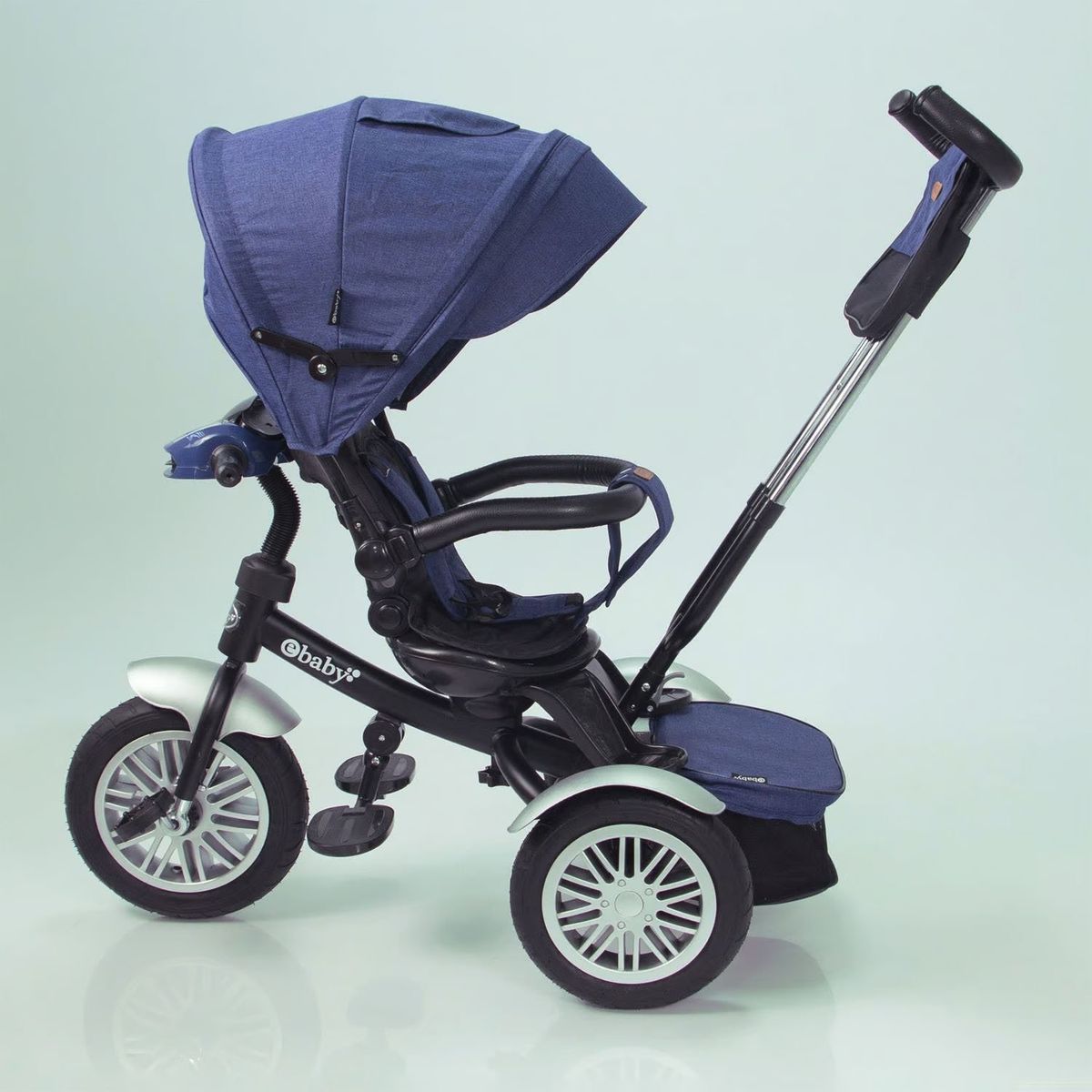 EBABY - Triciclo Guiador Ebaby "ZOE" USB 360 Azul