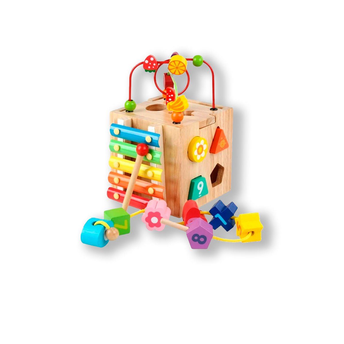 GENERICO - CUBO CON XILOFONO Y PASADOR