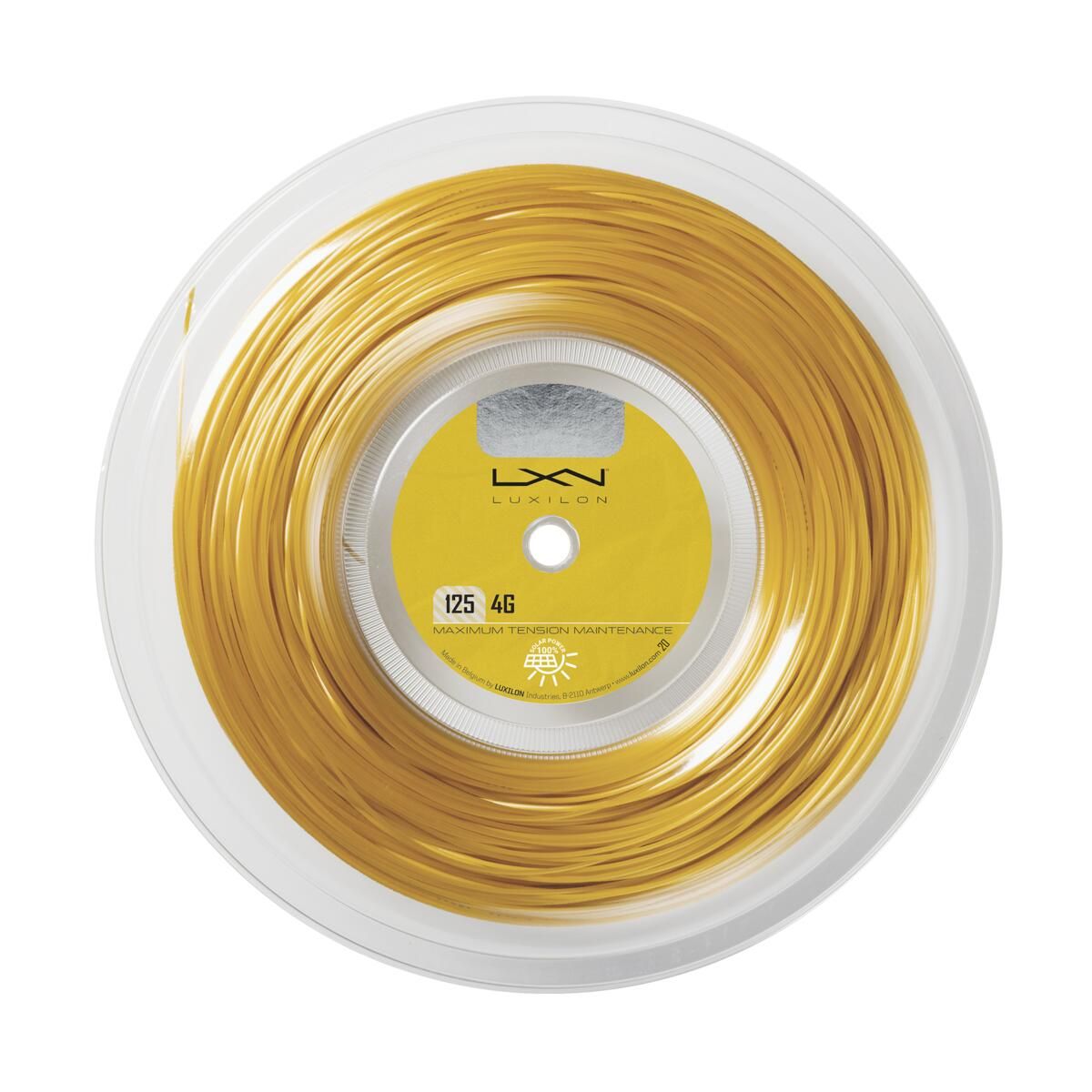 WILSON - Cuerda para Raqueta Luxilon 4G 125 Oro - Wilson