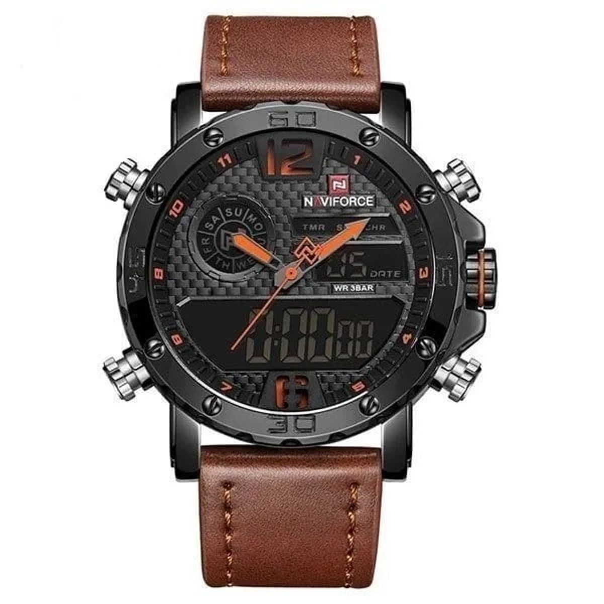 NAVIFORCE - RELOJ PARA HOMBRE MARCA NAVIFORCE NF9134 BROWN